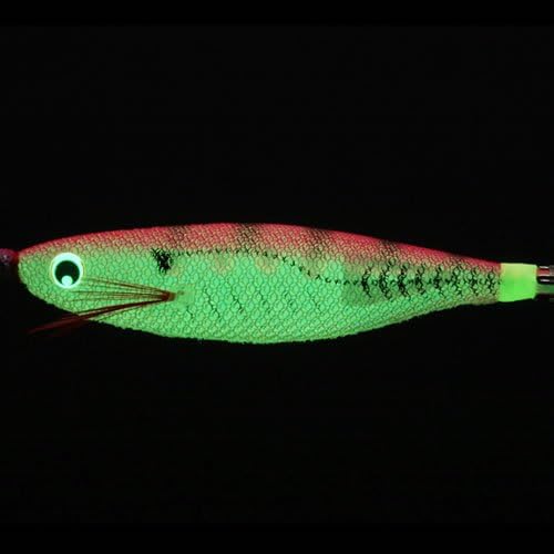 Yo-Zuri Squid Ultra Bait Aurora Sinking Jig, Luminous Pink, 3-3/4-Inch - Image 6