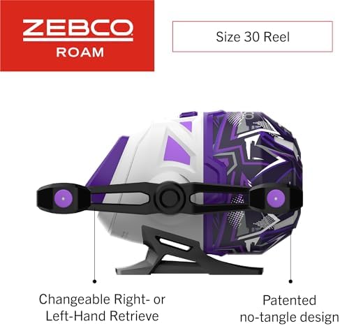 Zebco Roam Spincast Reel and Fishing Rod Combo - Image 3