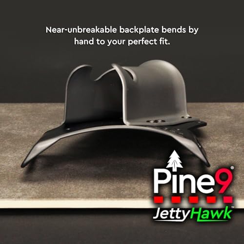 JettyHawk Fishing Rod Hip Holster, Hands-Free Quick-Draw Holder, Fits 1.5-2" Pole, for Spinning, Baitcaster, Centerpin & Surf Rods, Wading & MOLLE Belts - Image 4