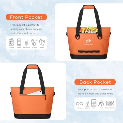 Maelstrom 30 Can Insulated Cooler Bag, Leakproof Soft Ice Chest - Image 6