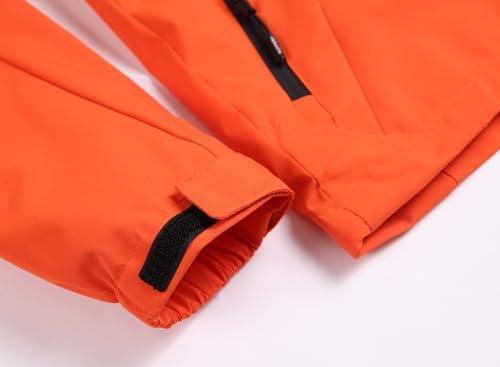 Men's Lightweight Waterproof Rain Jacket,Shell Hooded Outdoor Raincoat Hiking Windbreake jacket - Image 4