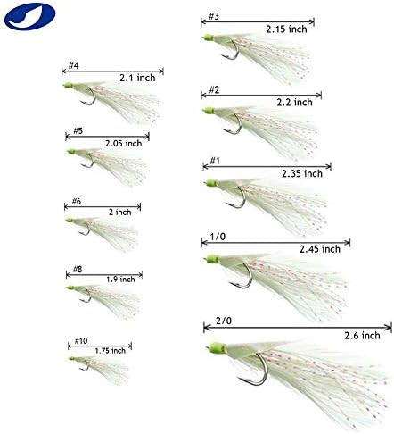 10/20/50/100 Packs 3 Feather & Fish Skin 6 Hooks Saltwater Fishing Rigs with String Hook Lure Bait Tackle Jig - Image 2