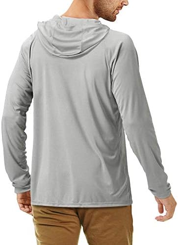 Roadbox Mens Fishing Sun Hoodie, Long Sleeve UPF 50+ UV Protection Shirts - Image 5