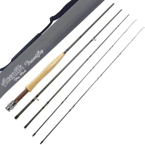 Aventik TroutFly Fly Fishing Rod with Rod Tube by AVENTIK