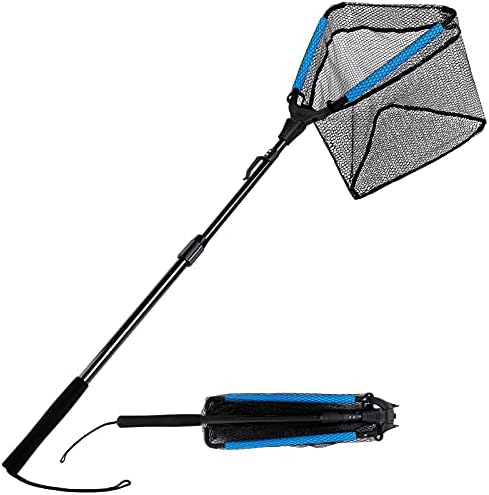 PLUSINNO Fishing Net Fish Floating Landing Net with Handle by PLUSINNO