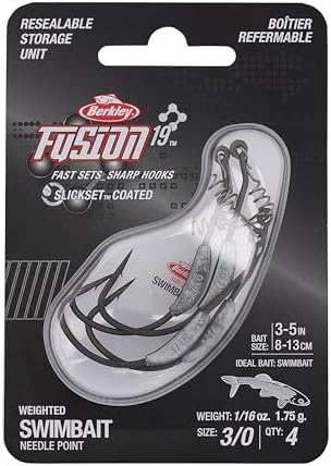 Berkley Fusion19 Wide Gap Live Bait Hooks, Size 4 Fishing Hooks, Needle Point with SlickSet Coating for Easy Penetration, Forged for Added Strength - Image 2