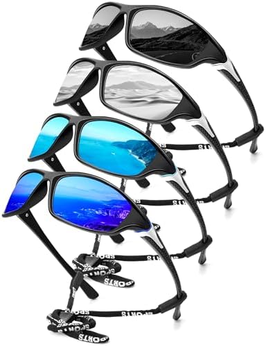 KALIYADI Sports Polarized Sunglasses Men UV400 Protection for Fishing Driving Cycling by KALIYADI