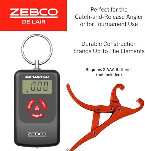 Zebco De-Liar 2.0 Digital Fish Scale, 50-Pounds/23-Kilograms Capacity - Image 6