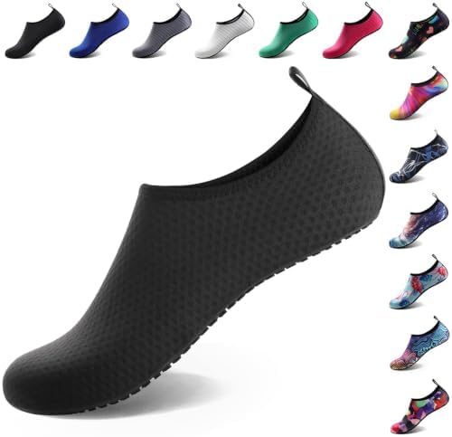 Water Shoes for Women Men Quick-Dry Aqua Socks Swim Beach Outfits Barefoot by ATHMILE