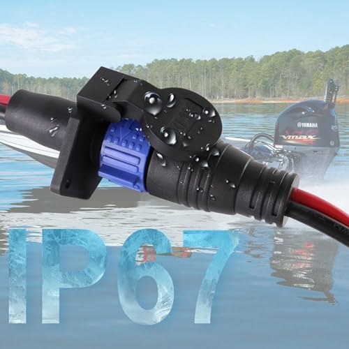 Trolling Motor Plug and Receptacle for Minn Kota Marine Boat - Image 4