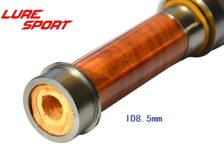 Luresport Wood Aluminum Reel seat with End Cap Fly Fishing Rod Building Component Repair Fly Rod DIY Accessory - Image 7