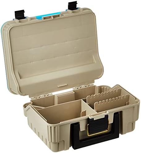 Plano 1349-00 Two Level Magnum 3449 Tackle Box, Sandstone/Blue, One Size - Image 3