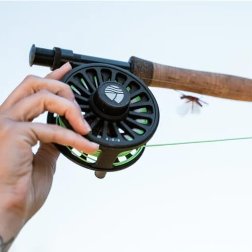 Redington Crosswater Fly Fishing Outfit – 4-Piece Fly Rod with Crosswater Reel, Rio Mainstream Fly Line & Zippered Travel Case – Complete Starter Kit - Image 5