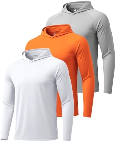 ZITY Men's Lightweight Pullover Hoodie UPF 50+ Fishing Shirts Sweatshirt by ZITY