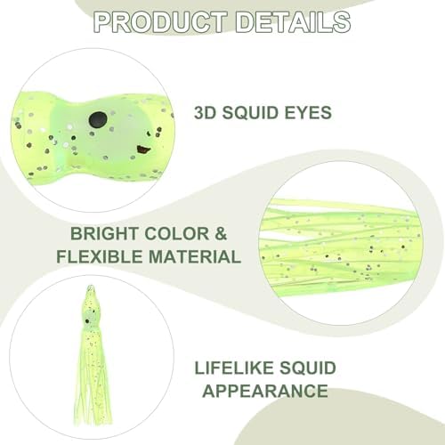 Fishing Squid Skirts Lures - Image 3