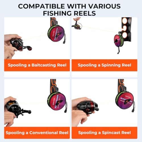 KastKing Horizontal Fishing Rod Holder, Upgraded w/Spooler, 2 Pack - Image 3