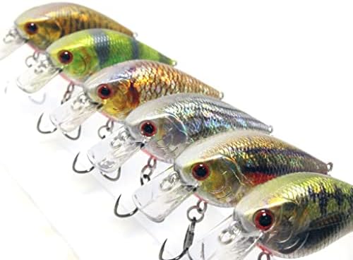 Minnow Crankbait for Bass Fishing Bass Lure Jerkbait Fishing Lures and Tackle Box by wLure