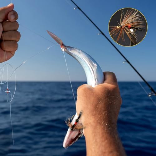 Fly Fishing Poppers Dry Flies Topwater Lures Bass Trout Kit Pro XL - Image 7