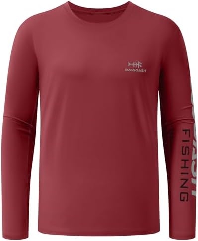 BASSDASH Fishing T Shirts for Men UV Sun Protection UPF 50+ Long Sleeve Tee T-Shirt - Image 6