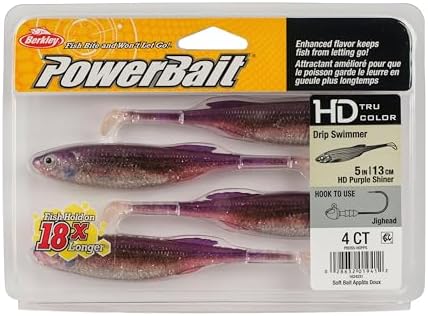 Berkley PowerBait Drip Swimmer Fishing Soft Bait - Image 4
