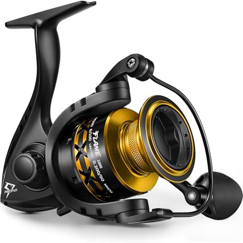 Piscifun Flame Spinning Reel, Lightweight, 22lb Max Drag, 9+1BB by Piscifun