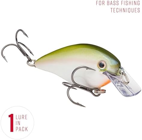Strike King KVD 1.5 Hard Knock Fishing Lure, 3/8 oz, 3D Lifelike Eyes - Image 3