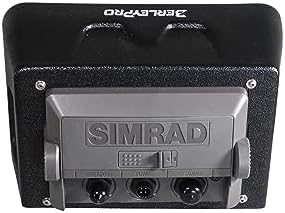 BerleyPro Simrad Fish Finder Visor — Sun Cover & Glare Reduction — Fits NSS EVO2/EVO3, Cruise, GO XSE, GO XSR — CNC Machined ASA Plastic - Image 2