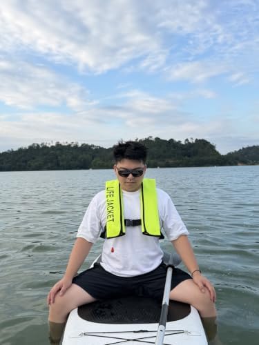 Adult Automatic Inflatable Kayak Vest PFD,Water Sports Vest for Boating Fishing Kayaking SUP Paddleboarding（fit Weight Below 330 lbs） - Image 2