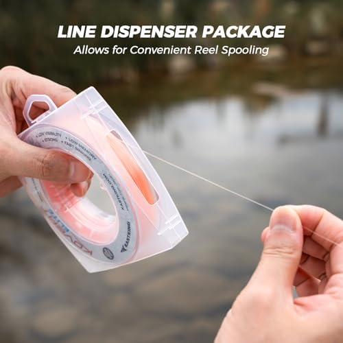 KastKing Kovert 100% Fluorocarbon Fishing Line - Clear Fishing Leader - Image 2