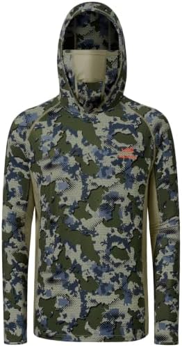BASSDASH Men's UPF 50+ Camo Long Sleeve Hunting Fishing Hoodie Shirt - Image 4