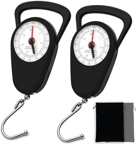 Hanging Scale with Hook, Fish Scale No Battery, Suitcase Scale, 80 Lbs by Jewelvwatchro