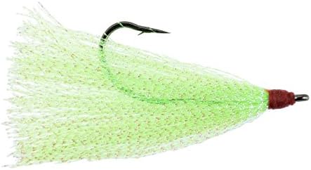 Bucktail Teaser with 5/0 Hook - 10 Pack - 5 Colors to Choose from - Image 2