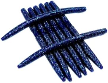 Senko Worms for Bass Fishing – 5.5 Inch Soft Plastic Stick Baits | Wacky Rig, Texas Rig, Ned Rig & Drop Shot | Largemouth & Smallmouth Bass | 8 Pack | Freshwater & Saltwater - Image 4