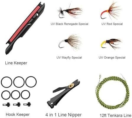 Aventik 9ft/10ft Zeno S2 Fiberglass 6:4 Tenkara Rod Kit for Anglers - Image 4