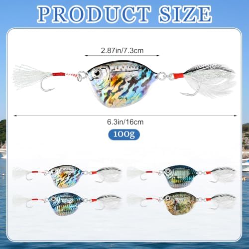 Saltwater Fishing Lure Slow Pitch Jig - Image 2