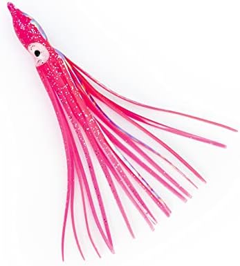 BLUEWING Trolling Squid Skirts Fishing Saltwater 2,3,5,8,12 Inch Octopus Lures 1pcs/5pcs by BLUEWING