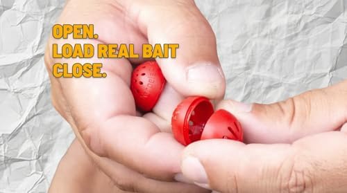 Karpela Natural Bait Delivery System (Set of 4) – Reusable Protective Shell for Soft Natural Baits – Protects Bait from Crawfish & Turtles - Image 4