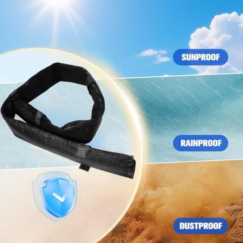 48" Trolling Motor Cable Sleeve - Wire Cover for Boat - Image 5