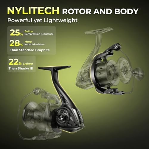 KastKing Sharky Spinning Fishing Reels for Saltwater & Freshwater - Image 3