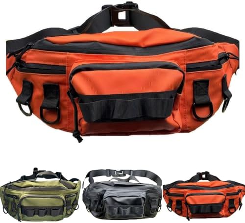 Fishing Fanny Pack for Men -Fishing Fanny Pack-Lightweight and Fishing Sling Pack by Chardime