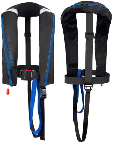 Manual Inflatable Life Jacket,Preserver PFD for Adults,Life Vest for Adults,Supports Weight up to 330 pounds - Image 2