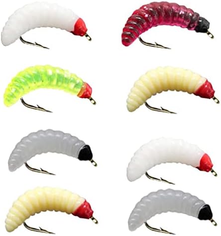Fly Fishing Flies Kit 40/137pcs Dry/Wet Flies Assortment Nyphms Popper Streamer for Trout Bass Steelhead Fish+ Fly Box - Image 4