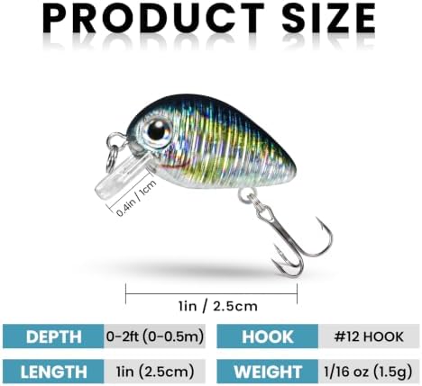 TRUSCEND Easy Catch Crankbait with BKK Hooks, Shallow or Deep Diving Crank Bait Fishing Lures for Bass Pike Walleye, Unipue Wobble Design for More Bites, Vibe Lipless Crankbaits Freshwater Saltwater - Image 2