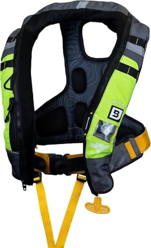 BLUESTORM Arcus 40 Automatic Inflatable PFD Life Jacket for Adults w/Manual Ripcord | US Coast Guard (USCG) Approved Life Vest by Bluestorm