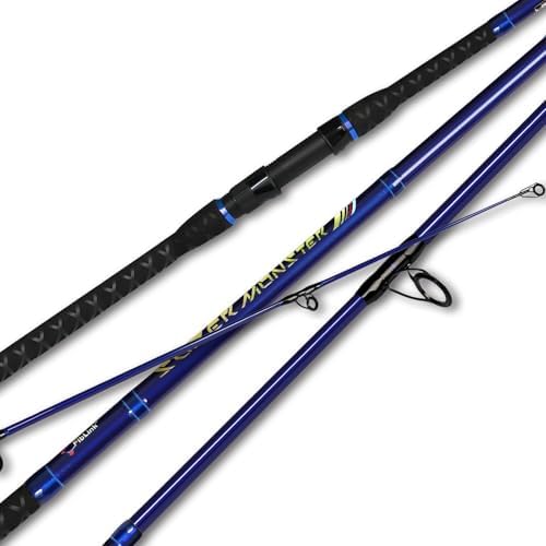 Fiblink Surf Spinning Fishing Rod Carbon Fiber Travel Fishing Rod(9-Feet &11-Feet & 12-Feet & 13-Feet & 15-Feet) by Fiblink