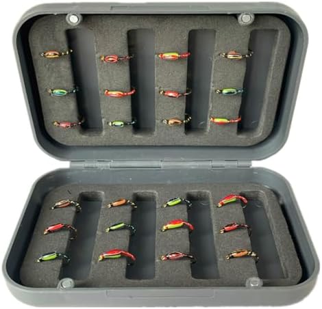 24Pcs Fly Fishing Flies Trout Lures Fishing Tackle Fly Fishing Flies with Boxed Trout Bass Artificial Fish Bait - Image 3
