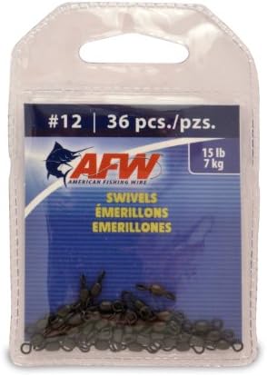 American Fishing Wire Brass Swivels by AFWFishingBrands