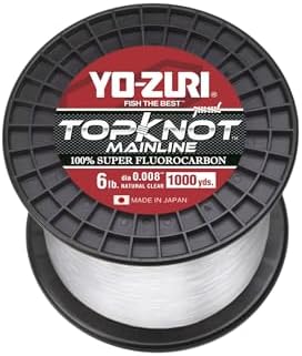 Yo-ZuriTopknot Leader 20 Pound 30 Yards Natural Clear Sinking Leader by Yo-Zuri