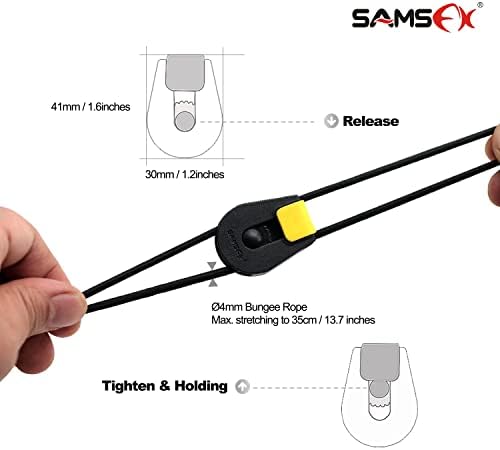 SAMSFX Fishing Belt, Stretchy Fishing Rods Ties Rod Wraps - Image 2