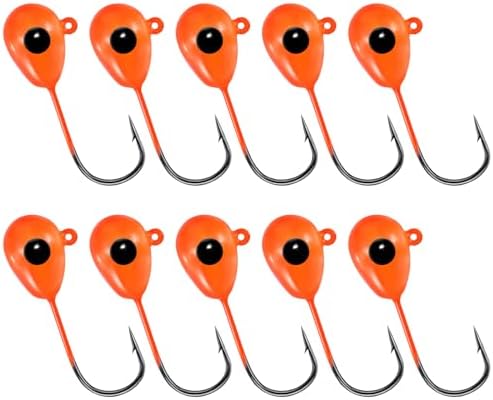 Alwonder 10-Pack Floating Jig Heads Fishing Floats Jigs Lures High-Ball Floater Hook, Surf Fishing Trolling Rockfishing Pompano Rigs Floats for Bass, Walleye, Panfish, Perch, Trout, Redfish by Alwonder